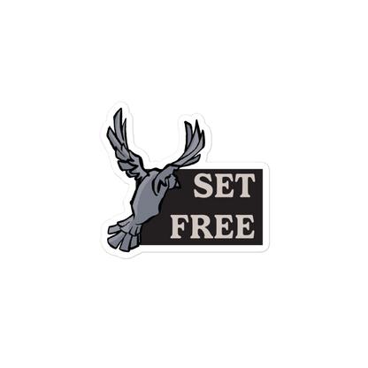 Set Free Cut Sticker