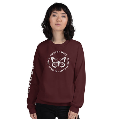 Saved By Grace Crewneck Sweatshirt