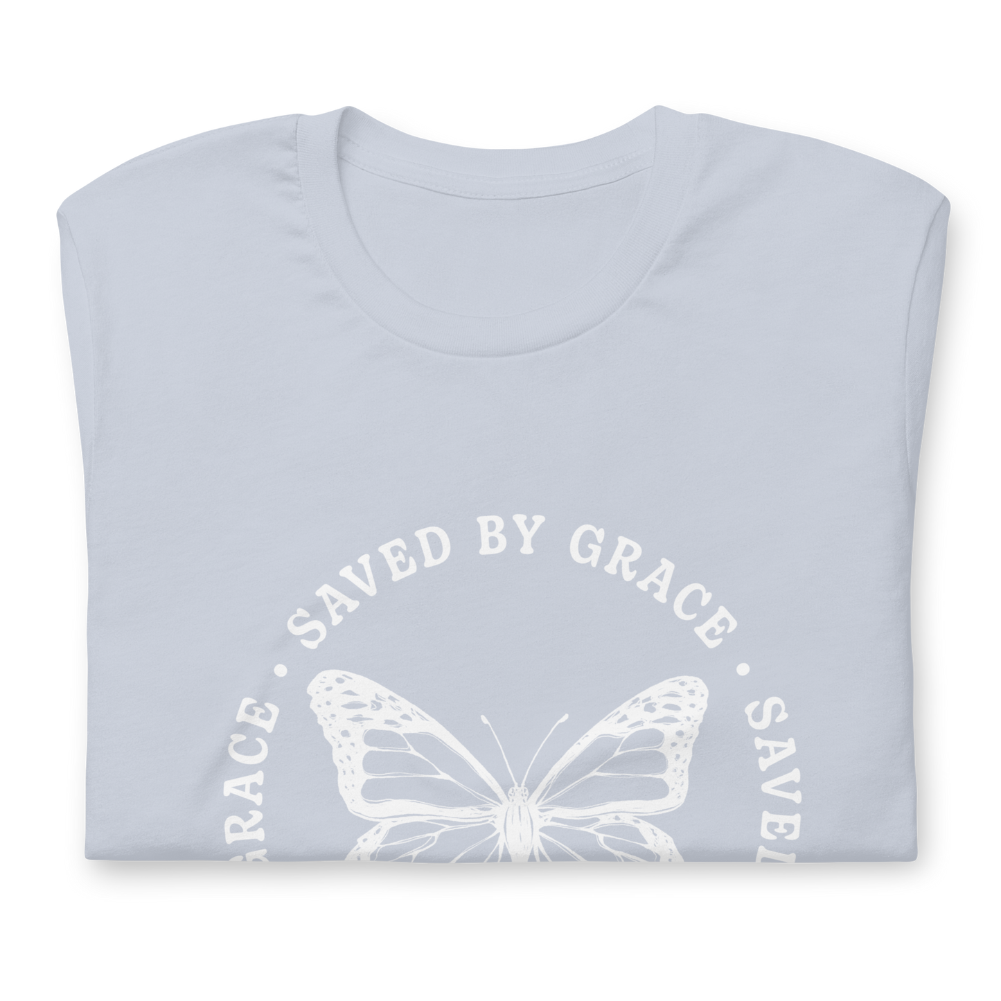 Saved By Grace Butterfly Tee