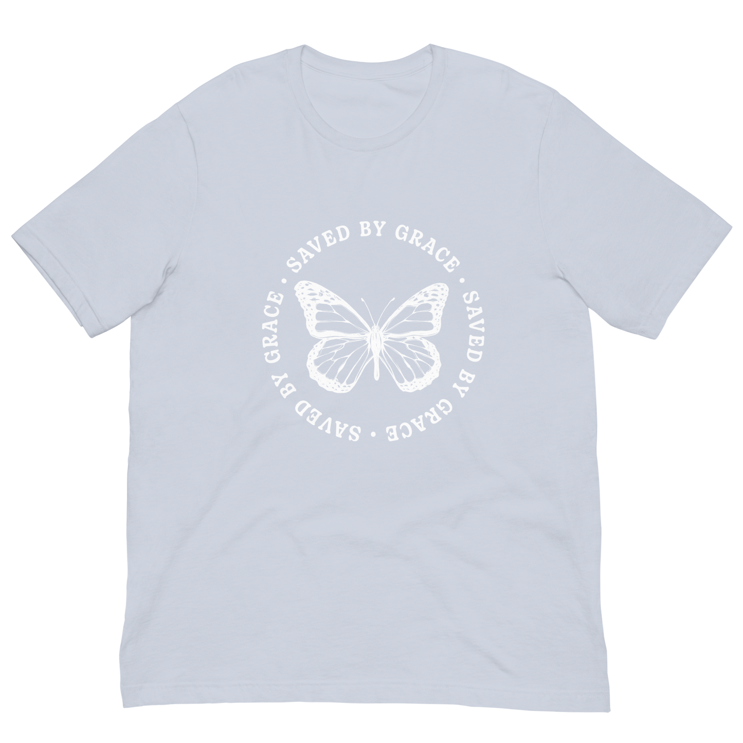 Saved By Grace Butterfly Tee