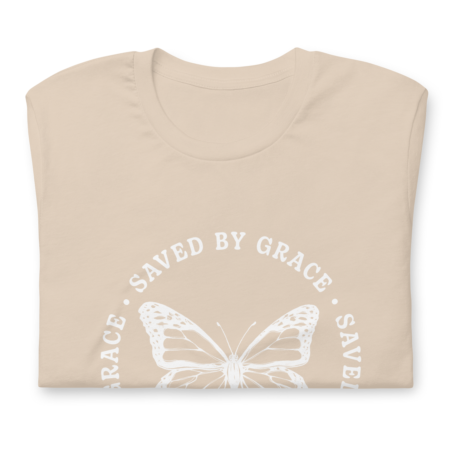 Saved By Grace Butterfly Tee